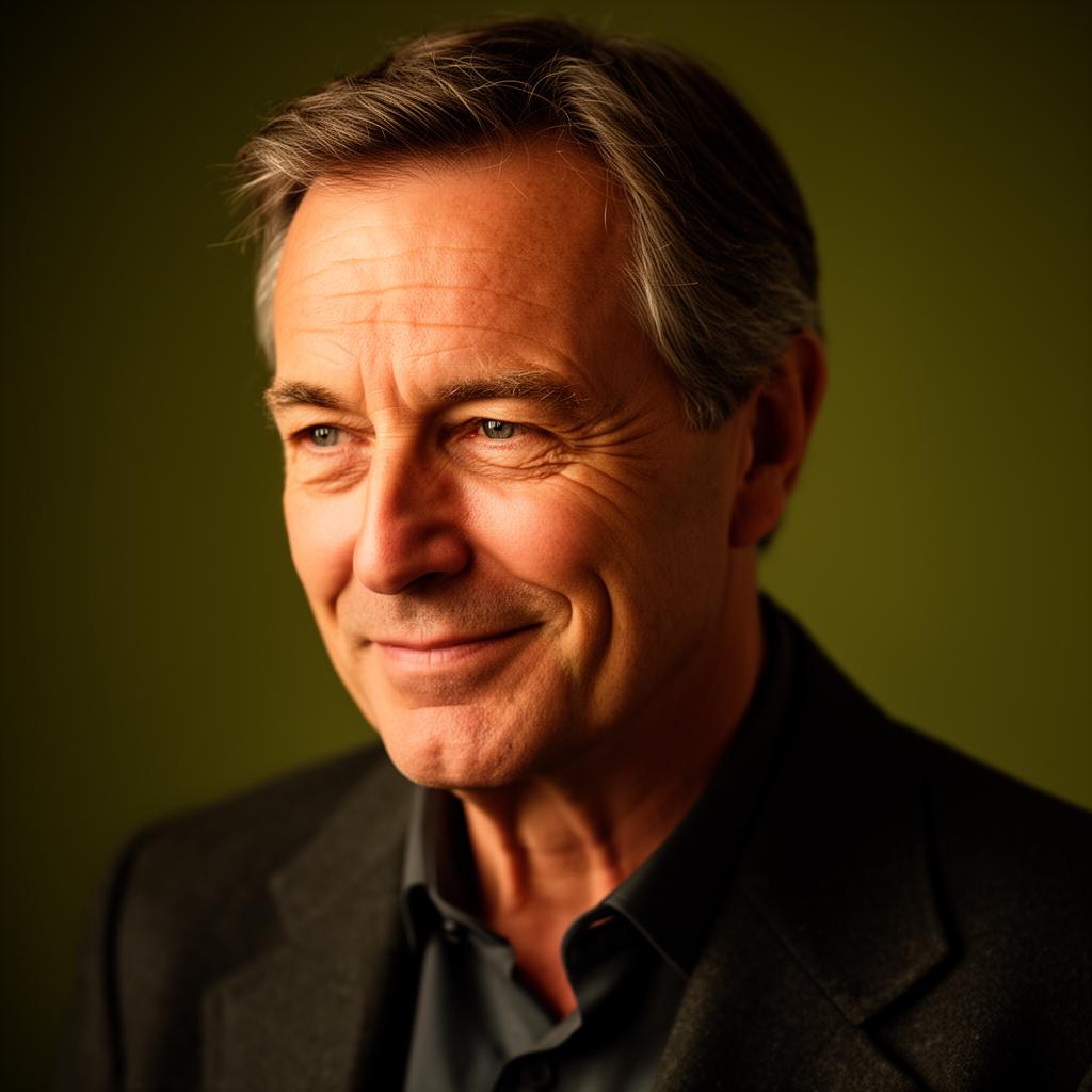Portret van Peter de Bruin